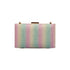 Clutch arcobaleno glitterata da donna Romeo Gigli Milano Eleos, Borse e accessori Donna, SKU b514000256, Immagine 0